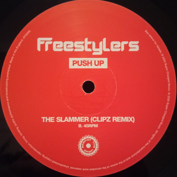 Freestylers - Push Up / The Slammer | Against The Grain (ATG009) - 4 Freestylers - Push Up / The Slammer | Against The Grain (ATG009) - 4