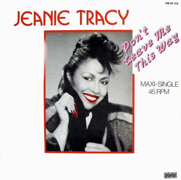 Jeanie Tracy - Don't Leave Me This Way | Bellaphon (120·07·173)