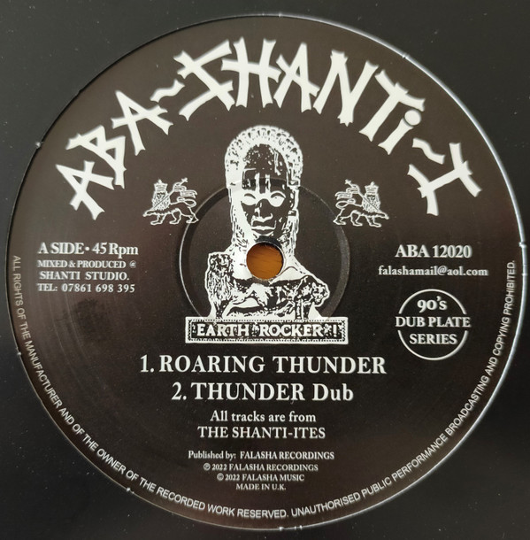 The Shanti-Ites - Roaring Thunder / Batter Down | Aba-Shanti-I (ABA12020) - main