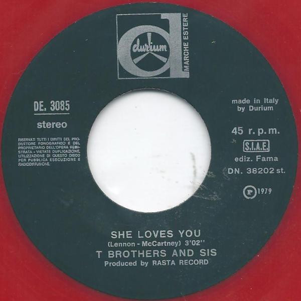 T Brothers And Sis - She Loves You | Durium (DE 3085) - 3 T Brothers And Sis - She Loves You | Durium (DE 3085) - 3