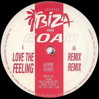 EOAD - Love The Feeling | Ibiza Records (IR028) - main
