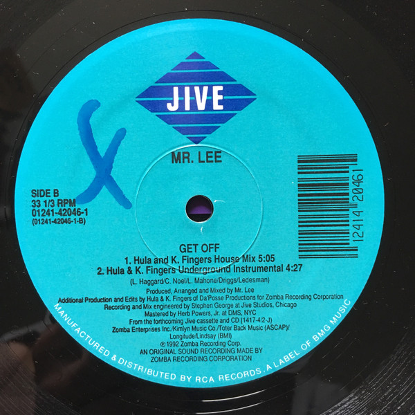 Mr. Lee - Get Off | Jive (01241-42046-1) - 2 Mr. Lee - Get Off | Jive (01241-42046-1) - 2