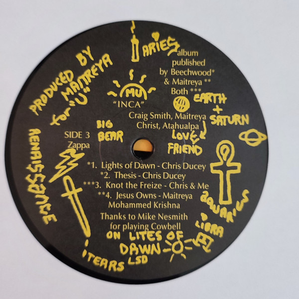 Satya Sai Maitreya Kali - Inca | United Kingdom Of America Records (CF-2964) - 4 Satya Sai Maitreya Kali - Inca | United Kingdom Of America Records (CF-2964) - 4