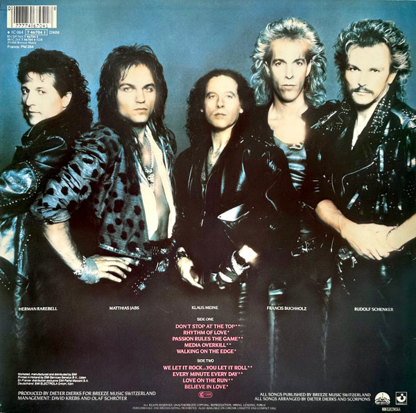 Scorpions - Savage Amusement | Harvest (1C 064 7 46704 1 DMM) - 2 Scorpions - Savage Amusement | Harvest (1C 064 7 46704 1 DMM) - 2