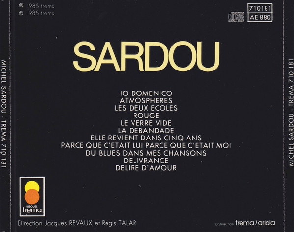 Michel Sardou - Io Domenico | Trema (710 181) - 2