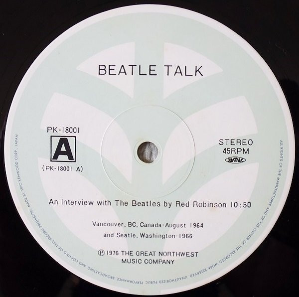Red Robinson , The Beatles - Beatle Talk... The Way They Were '64 | Trio Records (PK-18001) - 3 Red Robinson , The Beatles - Beatle Talk... The Way They Were '64 | Trio Records (PK-18001) - 3