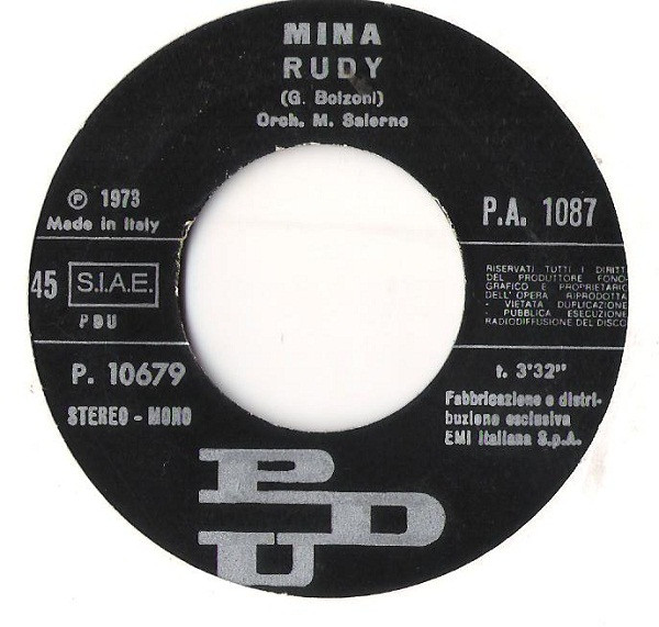 Mina - Lamento D'Amore | PDU (P.A. 1087) - 4