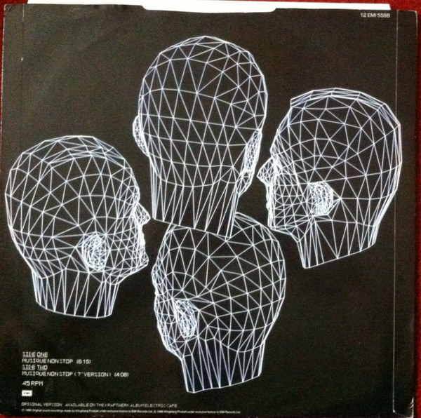Kraftwerk - Musique Non Stop (12") [Vinyl] | EMI (12 EMI 5588) - 2