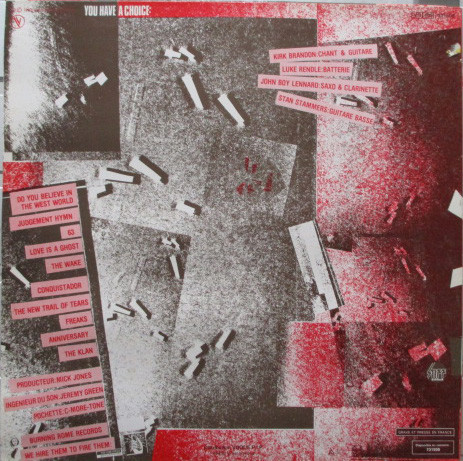 Theatre Of Hate - Westworld | Burning Rome Records (531508) - 2