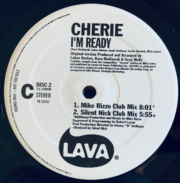 Cherie - I'm Ready (The Remixes) | Lava (PR 301417) - 4