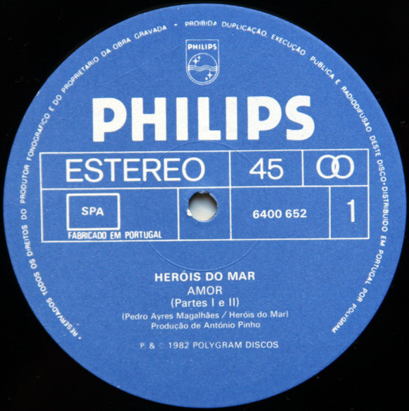 Heróis Do Mar - Amor | Philips (6400 652) - 3