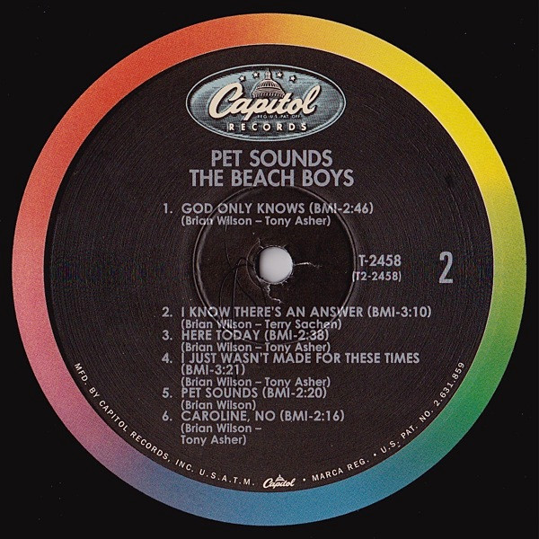 The Beach Boys - Pet Sounds | Capitol Records (T 2458) - 4