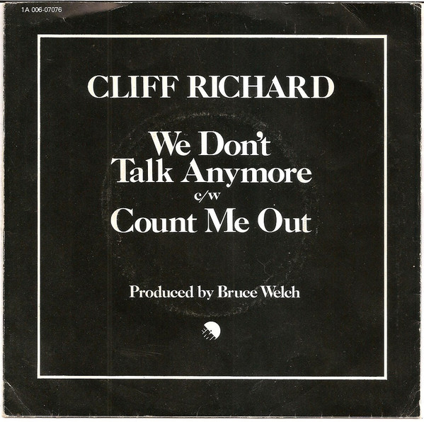 Cliff Richard - We Don't Talk Anymore | EMI (1A 006-07076) - 2