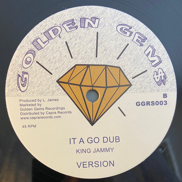 Barry Brown , King Jammy - It A Go Dread | Golden Gems Recordings (GGRS003) - 2 Barry Brown , King Jammy - It A Go Dread | Golden Gems Recordings (GGRS003) - 2