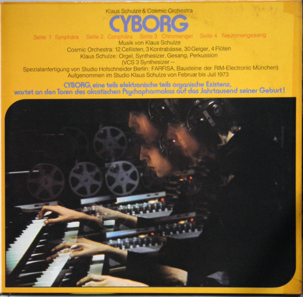 Klaus Schulze - Cyborg | Kosmische Musik (KM 2/58.005) - 4