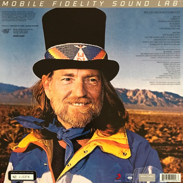 Willie Nelson - Stardust | Mobile Fidelity Sound Lab (MOFI 1-026) - 2
