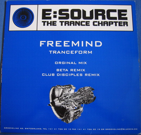 Freemind - Tranceform | E:Source Records (EST 003-6) - main