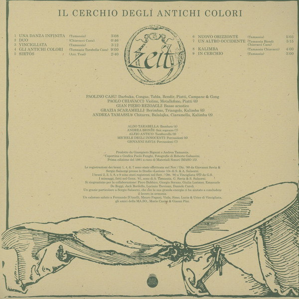 Zeit - Il Cerchio Degli Antichi Colori | Black Sweat Records (BS033) - 2