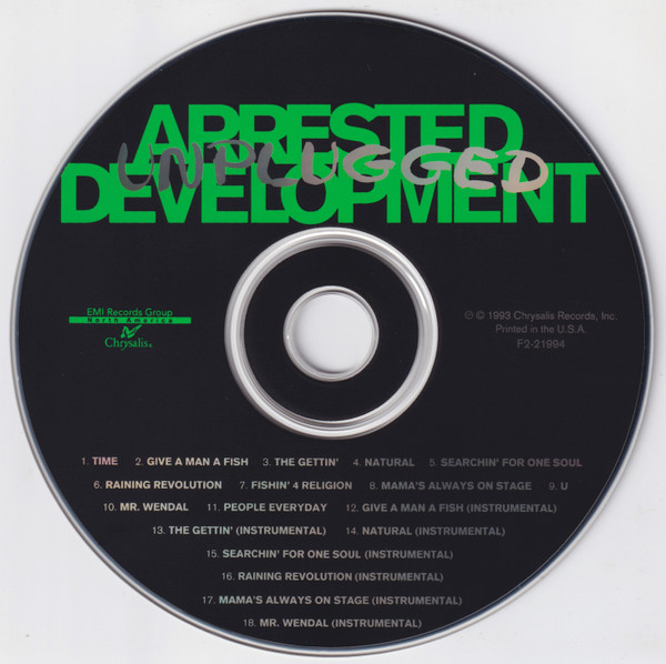 Arrested Development - Unplugged | Chrysalis (0946 3 21994 2 3) - 3 Arrested Development - Unplugged | Chrysalis (0946 3 21994 2 3) - 3