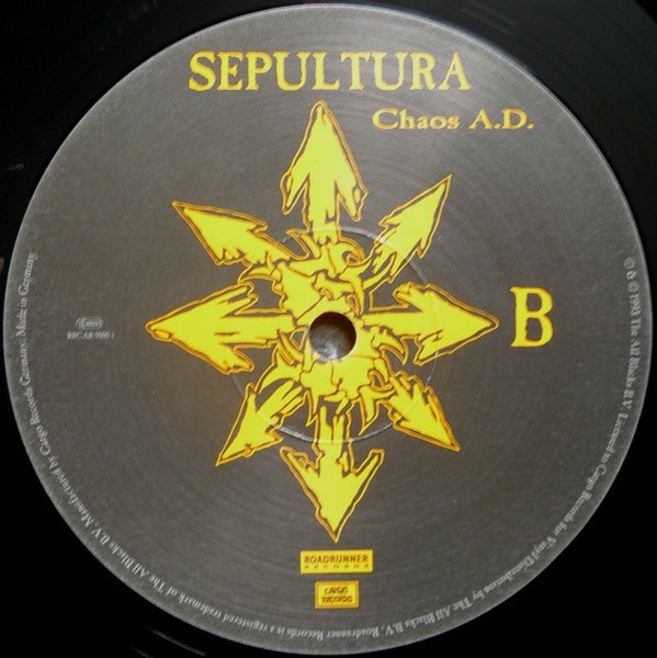 Sepultura - Chaos A.D. | Roadrunner Records (RRCAR 9000-1) - 4 Sepultura - Chaos A.D. | Roadrunner Records (RRCAR 9000-1) - 4