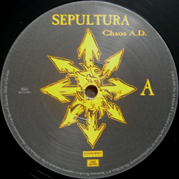 Sepultura - Chaos A.D. | Roadrunner Records (RRCAR 9000-1) - 3 Sepultura - Chaos A.D. | Roadrunner Records (RRCAR 9000-1) - 3