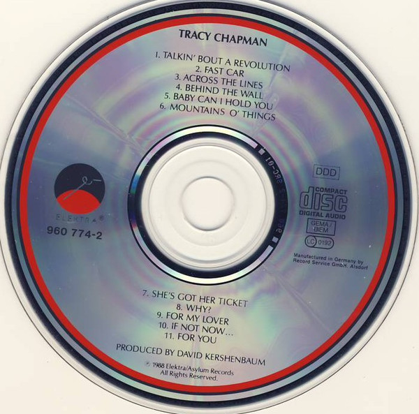 Tracy Chapman - Tracy Chapman | Elektra (960 774-2) - 3