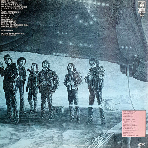 Blue Öyster Cult - Extraterrestrial Live | CBS (CBS 22203) - 4