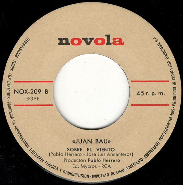 Juan Bau - Mi Corazon | Novola (NOX-209) - 4