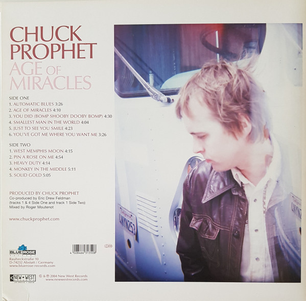 Chuck Prophet - Age Of Miracles | Blue Rose Records (BLU LP0350) - 2 Chuck Prophet - Age Of Miracles | Blue Rose Records (BLU LP0350) - 2