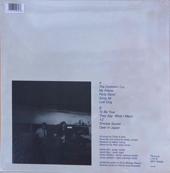 Cindy - 1:2 | Tough Love Records (TLV143) - 2 Cindy - 1:2 | Tough Love Records (TLV143) - 2