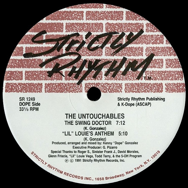 The Untouchables - The Swing Doctor | Strictly Rhythm (SR 1249) - main The Untouchables - The Swing Doctor | Strictly Rhythm (SR 1249) - main