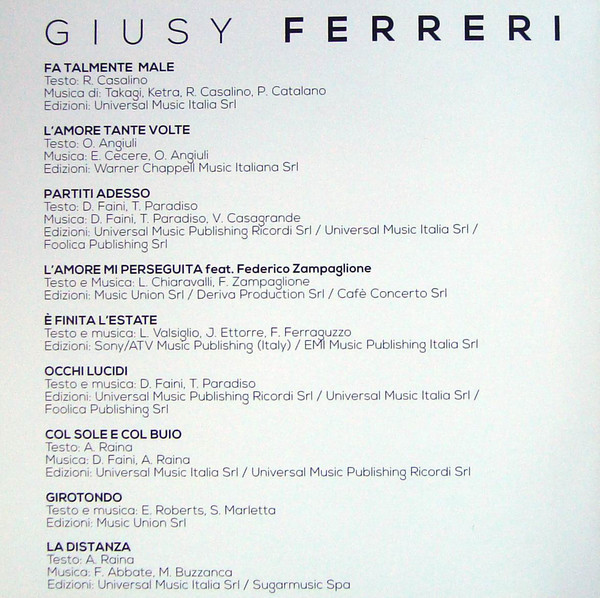 Giusy Ferreri - Girotondo | Sony Music (88985415112) - 3