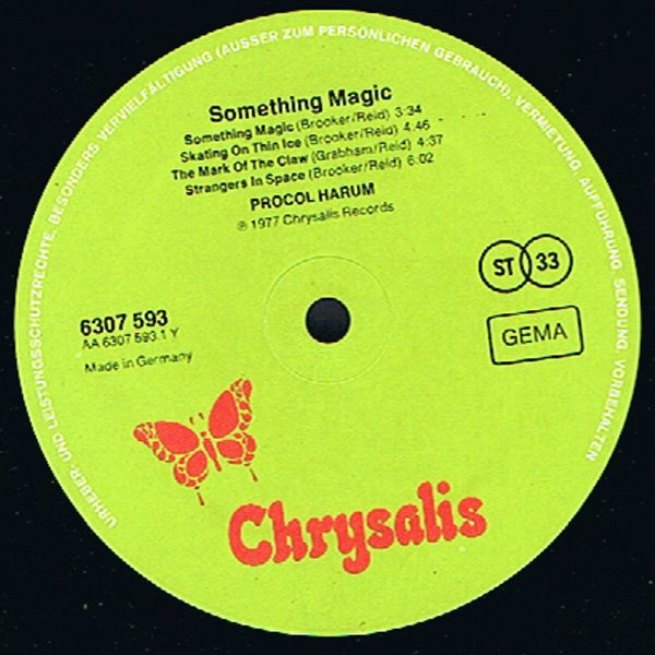 Procol Harum - Something Magic | Chrysalis (6307 593) - 2 Procol Harum - Something Magic | Chrysalis (6307 593) - 2