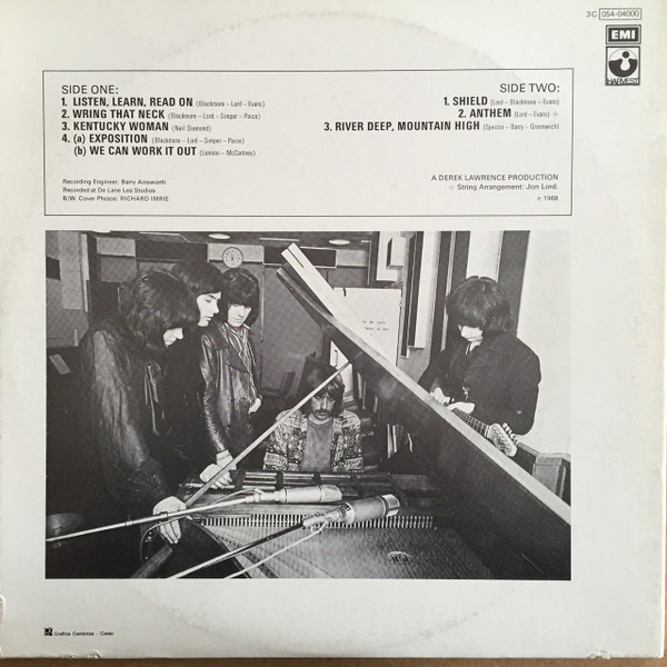 Deep Purple - The Book Of Taliesyn | Harvest (3C 054-04000) - 4 Deep Purple - The Book Of Taliesyn | Harvest (3C 054-04000) - 4