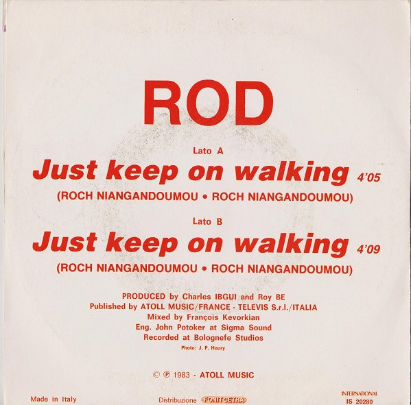 Rod - Just Keep On Walking | International (IS 20280) - 2