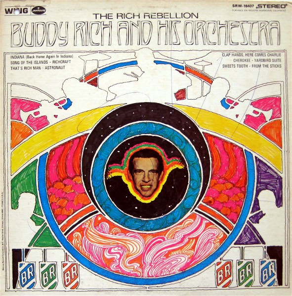 Buddy Rich And His Orchestra - The Rich Rebellion | Mercury Wing (SRW 16407) - main Buddy Rich And His Orchestra - The Rich Rebellion | Mercury Wing (SRW 16407) - main