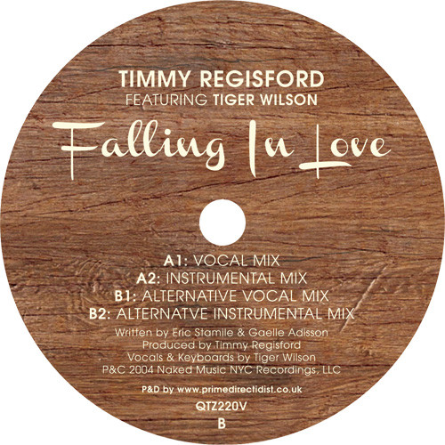 Timmy Regisford Feat. Tiger Wilson - Falling In Love | Quantize Recordings (QTZ220V) - main Timmy Regisford Feat. Tiger Wilson - Falling In Love | Quantize Recordings (QTZ220V) - main