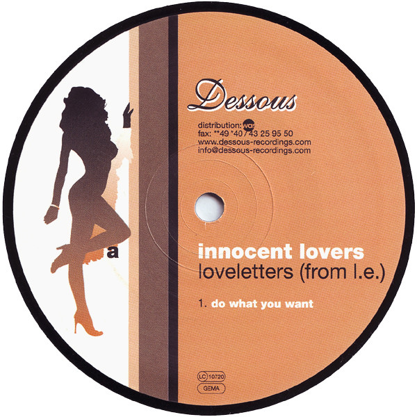 Innocent Lovers - Loveletters (From L.E.) | Dessous Recordings (dessous 35) - main Innocent Lovers - Loveletters (From L.E.) | Dessous Recordings (dessous 35) - main