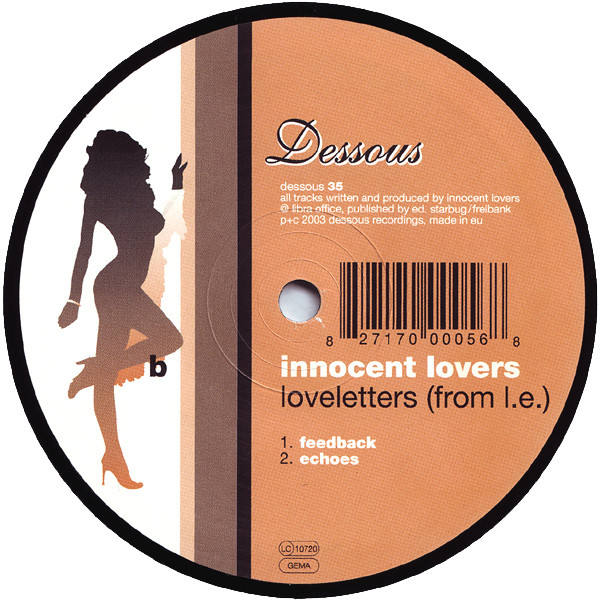 Innocent Lovers - Loveletters (From L.E.) | Dessous Recordings (dessous 35) - 2 Innocent Lovers - Loveletters (From L.E.) | Dessous Recordings (dessous 35) - 2