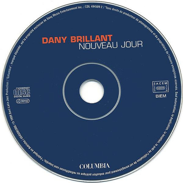 Dany Brillant - Nouveau Jour | Columbia (COL 494 509 2) - 3