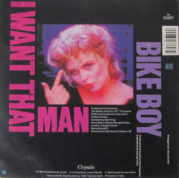 Deborah Harry - I Want That Man | Chrysalis (06 3233697) - 4 Deborah Harry - I Want That Man | Chrysalis (06 3233697) - 4
