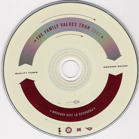 Various - The Family Values Tour 2001 | Elektra (7559-62762-2) - 3