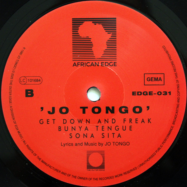 Jo Tongo - Sa Discossa | The Outer Edge (EDGE-031) - 4 Jo Tongo - Sa Discossa | The Outer Edge (EDGE-031) - 4