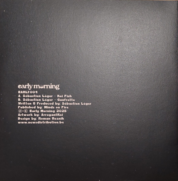 Sébastien Léger - Koi Fish / Gaufrette | Early Morning (EARLY004) - 2