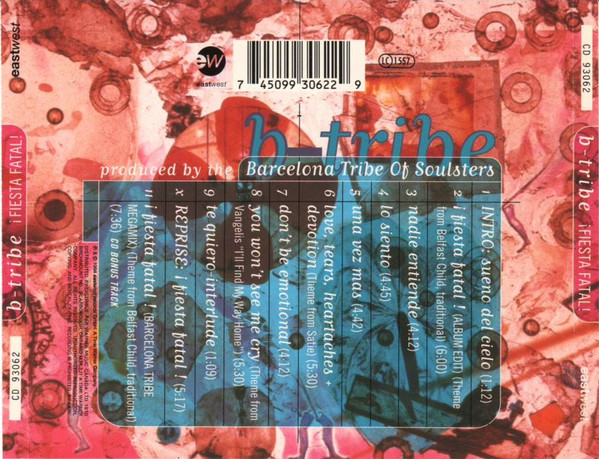 B-Tribe - ¡Fiesta Fatal! | EastWest (CD 93062) - 2