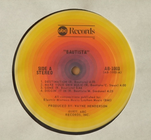 Roland Bautista - Bautista | ABC Records (AB 1003) - 2