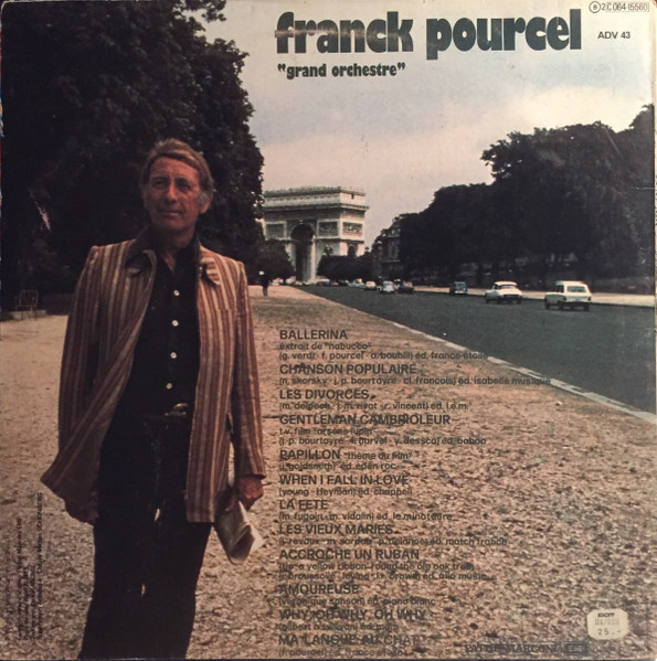 Franck Pourcel Et Son Grand Orchestre - "Amor, Danza Y Violines" (N°43) | Odeon (SURL 21529 B) - 2