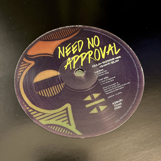 Iqulah meets Ashanti Selah - Need No Approval | Ashanti Selah (ASM016) - main Iqulah meets Ashanti Selah - Need No Approval | Ashanti Selah (ASM016) - main
