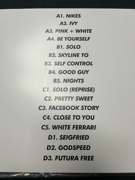 Frank Ocean - Blond | Not On Label (Frank Ocean) (BO1KRKL6R8LP) - 2 Frank Ocean - Blond | Not On Label (Frank Ocean) (BO1KRKL6R8LP) - 2