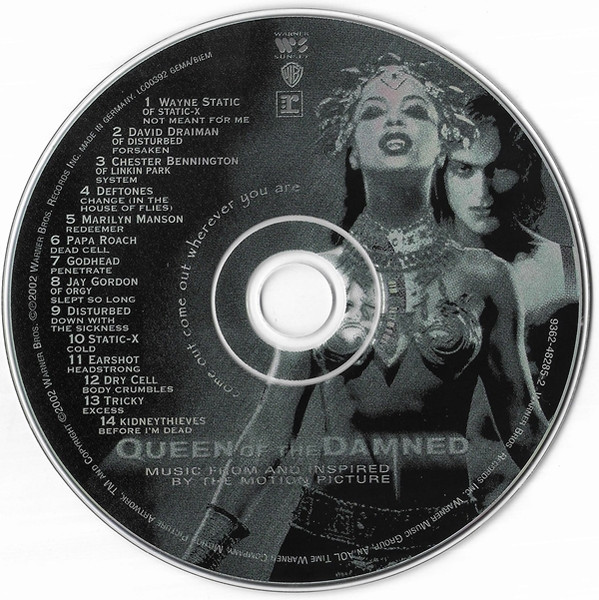 Various - Queen Of The Damned (Music From And Inspired By The Motion Picture) | Warner Sunset Records (9362-48285-2) - 3